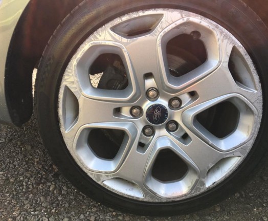 Kerbed Alloy Wheel