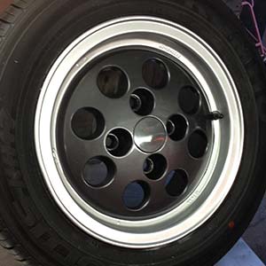 Alloy wheel painting & powder coating after
